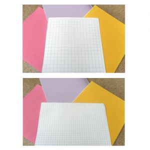 Loose Sheets 8.5 inches x 7 inches large/small squares full PG both sides 500 sheets
