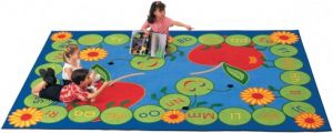 ABC Caterpillar Rug 5'10" x 8'4" Rect.