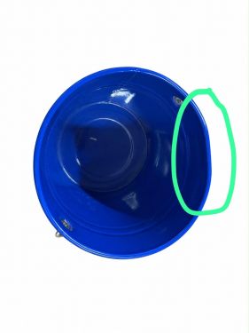 Metal Bucket - Blue