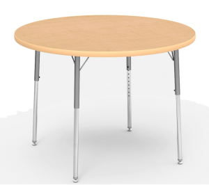 Round table with standard legs size - 48
