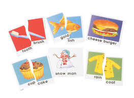 Compound Word Matching Puzzle