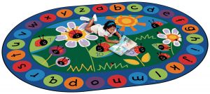 Ladybug Circletime Rug 6'9" x 9'5"