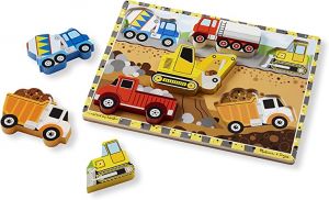 Construction Vehicles Chunky Puzzle