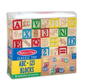 Wooden ABC/123 Blocks