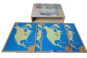 Four Maps of North America