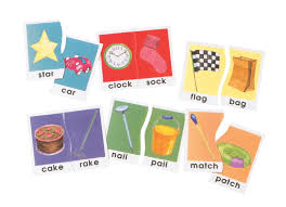 Rhyming Words Matching Puzzle