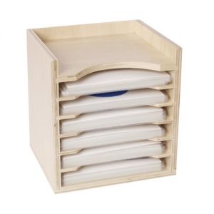 Cabinet for Geometric Form Cards