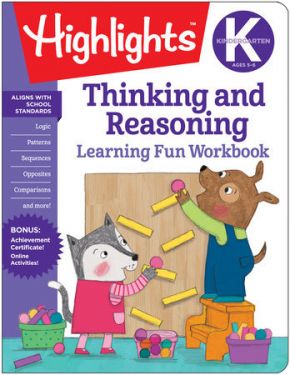 Hightlights -  Kindergarten Thinking and Reasoning Learning Fun Workbook